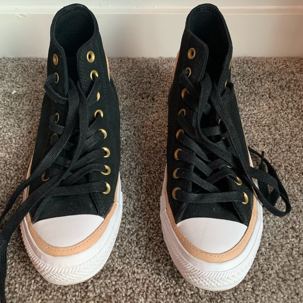 Converse High-Top Suede Sneakers